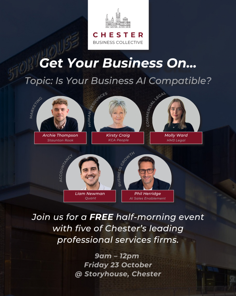 FREE Chester Business Event: Is Your Business AI Compatible?